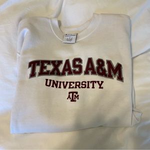 Texas A&M Champion Powerblend Crew Neck